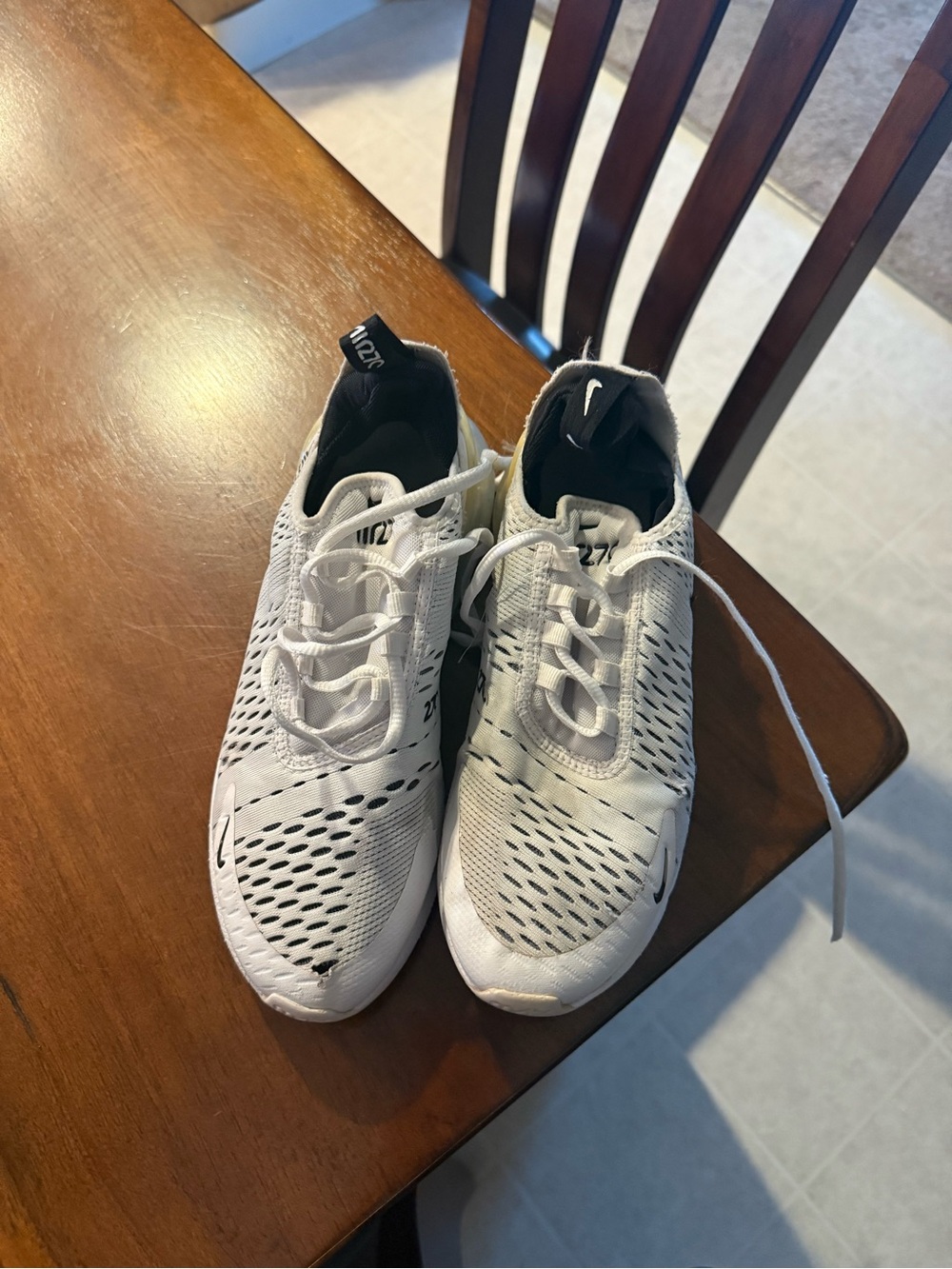 Women’s White Athletic Running Shoes